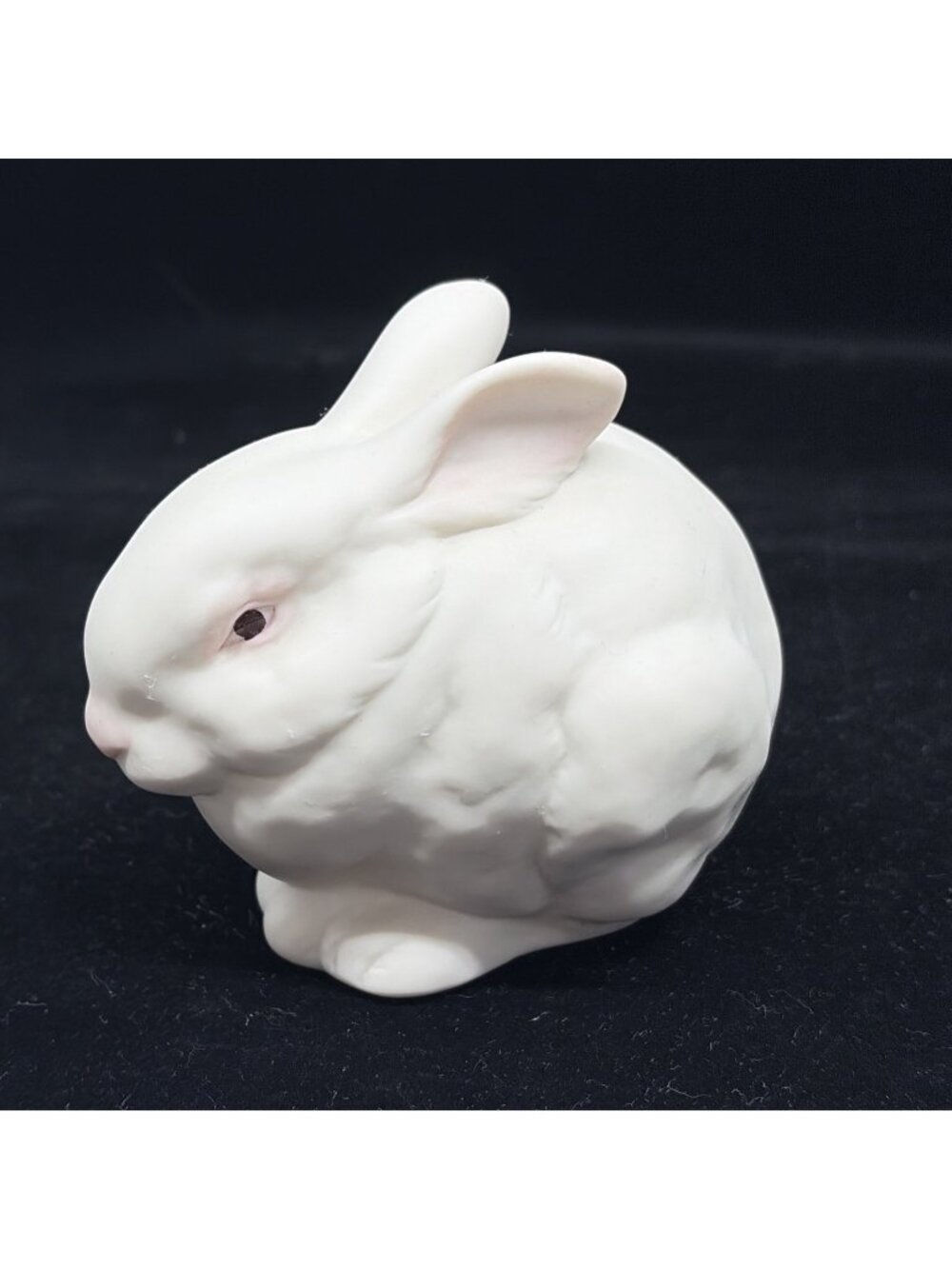 Vintage Cybis Mr. Snowball Bunny Rabbit Figurine Bisque Porcelain 3.5” USA